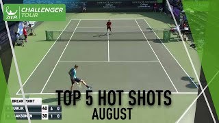 Top 5 Challenger Hot Shots Of August 2017 [upl. by Siesser646]