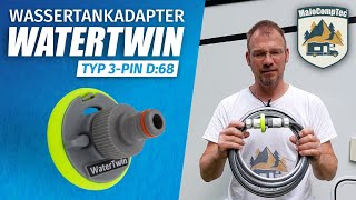 Wie verwende ich den Wassertankadapter  MaJoCompTecÂ® WATERTWIN [upl. by Doti853]