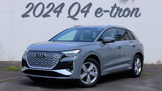 2024 Audi Q4 etron  Full Features Review [upl. by Luelle]