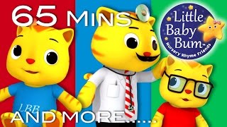 Little Baby Bum  Five Kittens Jumping on The Bed  Nursery Rhymes for Babies  Songs for Kids [upl. by Enyal]