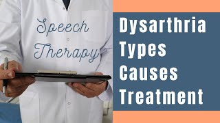 Dysarthria Types Signs Causes amp Treatment  Speech Therapy [upl. by Jenne]