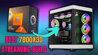 Top Shelf RYZEN 7 7800X3D Streaming PC Build in 2024 [upl. by Ilaire]