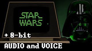 Telnet ASCII Star Wars Episode IV with 8bit audio and voice [upl. by Muriel]