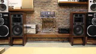 SANSUI AU9900  TECHNICS SB600 試聽 1 From 樂舞音響 [upl. by Annekim]