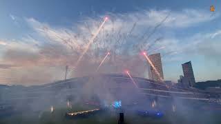 Gothia Cup Opening Pyromusical 2022  Göteborgs FyrverkeriFabrik [upl. by Teador]