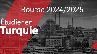 Bourse entièrement financé 202425 de Turquie les documents à fournir [upl. by Aniryt]