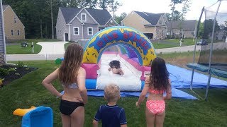 Wild Splash SlipNSlide [upl. by Karyl]