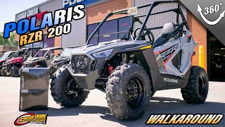 Walkaround  2024 Polaris® RZR 200 EFI [upl. by Odeen]