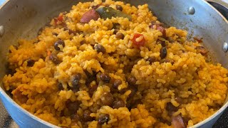 Puerto Rican Arroz Con Gandules  Perfect every time  Maris Cooking [upl. by Laumas]