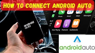 Android Auto connection in Android Car player Android Car player me Android Auto kaise connect kare [upl. by Parrisch]