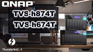 🔥First Thunderbolt 4 NAS🔥  QNAP TVSh874T  First Time Setup Guide and Product Overview [upl. by Jorey]