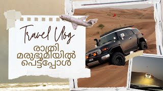 രാത്രി മരുഭൂമിയിൽ പെട്ടപ്പോൾ 😰🥵 Travel vlog  Desert🏜️ [upl. by Swift]