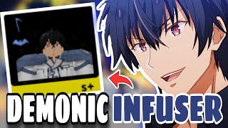 FIZ o DEMONIC INFUSER mais FORTE do ANIME FIGHTERS SIMULATOR  Roblox [upl. by Notsur]