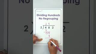 Division with no regrouping long division  Singapore Math Mini Tutorial mathiseasy [upl. by Chapel406]