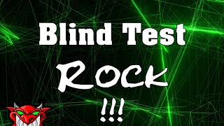 Blind Test Rock  Seconde édition  30 Extraits [upl. by Eidson]