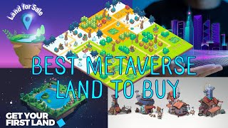 Best Metaverse land to buy which ones I am watching [upl. by Joanne]