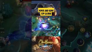 Popol and kupa top global dapet doubelkill mobilelegends mlbb mobilelegendsbangbang [upl. by Lyrradal]