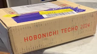 Hobonichi 2024 Unboxing [upl. by Atinomar46]