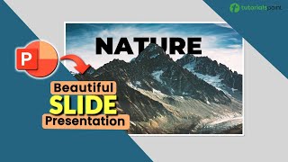 Create BEAUTIFUL PowerPoint Slide Presentation in 2 Minutes [upl. by Dowzall]