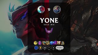 Yone Mid vs Yasuo  EUW Master Patch 146 [upl. by Elohcan420]