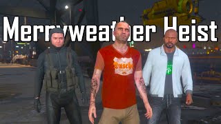 GTA 5  The Merryweather Heist Offshore vs Freighter [upl. by Ahsii113]