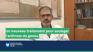 Un nouveau traitement pour soulager larthrose du genou [upl. by Riella]