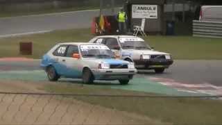 DNRT Zolder 2014 crashes and spins [upl. by Enaid]