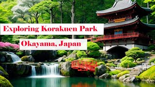 Korakuen Park in Okayama Walk Japan  Relaxing Walk in Naturequot [upl. by Alinoel]