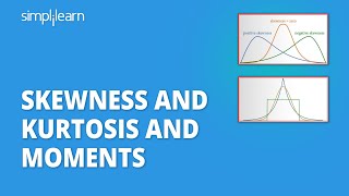 Skewness And Kurtosis And Moments  What Is Skewness And Kurtosis  Statistics  Simplilearn [upl. by Annalise901]