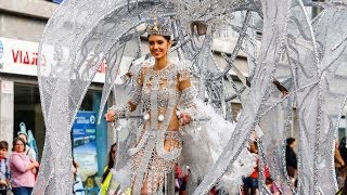 Reinas en Cabalgata Carnaval Las Palmas de Gran Canaria 2014 [upl. by Teyut]