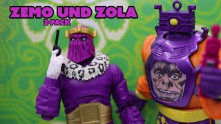 MARVEL LEGENDS Baron Zemo amp Arnim Zola 2Pack Amazon Exclusive Action Figure Review [upl. by English411]