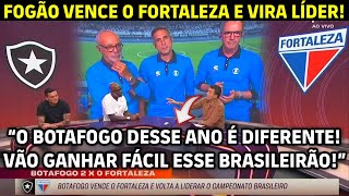 IMPRENSA DEBATE A VITÓRIA DO BOTAFOGO CONTRA O FORTALEZA NO BRASILEIRÃO 2024 [upl. by Thaxter]