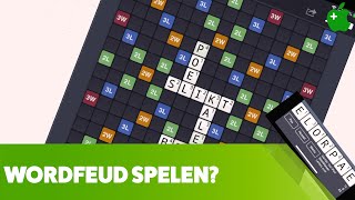 Wordfeud spelen op de iPhone en iPad een uitleg [upl. by Faxon]