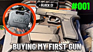 Buying my First Gun… Glock 17 Gen 5 glock17gen5 [upl. by Orlando]