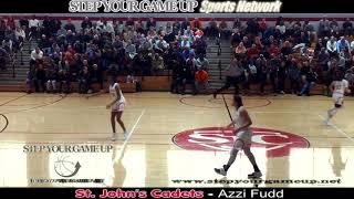 St Johns Sophomore Azzi Fudds game highlights vs Paul VI [upl. by Mcdowell14]