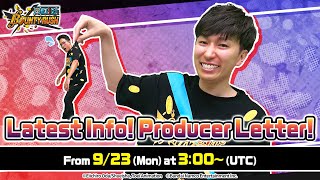 ONE PIECE BOUNTY RUSH Latest Info Producer Letter [upl. by Lais]