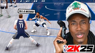 Abusing Trash Talkers W Luka Doncic In NBA 2k25 Play Now Online [upl. by Nybor]