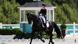 Charlotte Fry tooks a brilliant bronze 88971 dressage individual Grand Prix Freestyle [upl. by Myer]