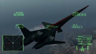 Ace Combat Zero The Belkan War  SP Mission  The Gauntlet 1080p60fps [upl. by Isahella381]