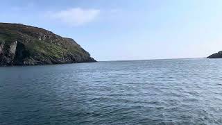 Submarine Surfacing  South Harbour Cape Clear island West Cork Ireland [upl. by Yecats]