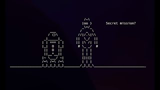 Watching Star Wars Episode IV in your terminal ASCIIART [upl. by Jeroma]