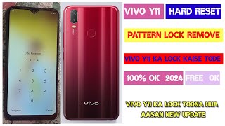 Vivo Y11 Hard Reset pattern Lock remove  Vivo Y11 Ka Lock Kaise Tode How To Vivo Y11 Hard Reset [upl. by Llertac]