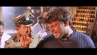 Principal Asking Darshans Help To Save College Students Life  Daasa Kannada Movie Best Scene [upl. by Ahders]