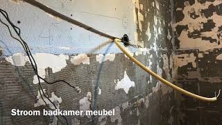 Badkamer renovatie deel 1 [upl. by Phelia]