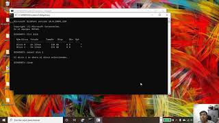 Formatear un disco duro por linea de comandos de Windows CMD [upl. by Lorilyn]