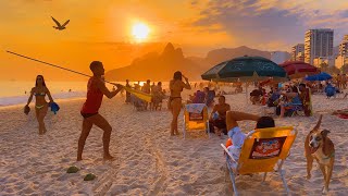 Rio de Janeiro BRAZIL — Best Sunset in the World【4K】🌞 🇧🇷 [upl. by Tima]