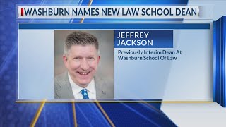 New dean named for Washburn University School of Law [upl. by Nomaid]