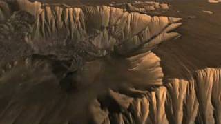 Flight Into Mariner Valley Valles Marineris  Music by Armen Chakmakian [upl. by Quintessa]