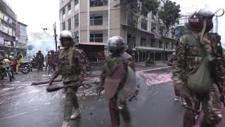 Kenyan police ban central Nairobi protests  REUTERS [upl. by Manaker]