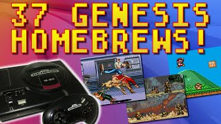 37 MUSTSEE NEW Sega Genesis Homebrews [upl. by Jone]